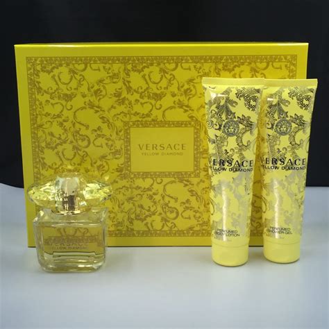 versace yellow diamond 5p|yellow diamond Versace gift set.